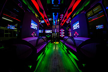 plush leather seating